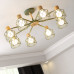 Потолочная люстра CORF B3 Black 3 lamps