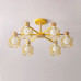 Потолочная люстра CORF B3 Black 3 lamps