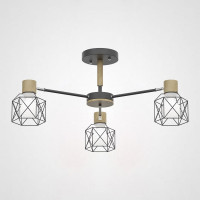 Потолочная люстра CORF B3 Black 3 lamps