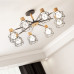 Потолочная люстра CORF B3 Black 3 lamps