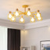 Потолочная люстра CORF B3 Black 3 lamps