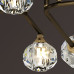 Потолочная люстра RH CH L8 Brass Black
