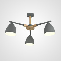 Потолочная люстра NOA 3 Gray by ImperiumLoft
