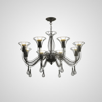 Подвесная люстра CAST 8 Black