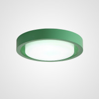 Потолочный светильник BUTTON D28 Green