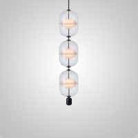 Подвесной светильник PLATTE 3 black 3000К