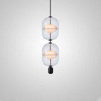 Подвесной светильник PLATTE 2 black 3000К