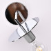 Бра RH Utilitaire Knurled Disk Shade Sconce Silver