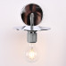 Бра RH Utilitaire Knurled Disk Shade Sconce Silver