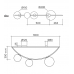 Потолочный светильник Atelier Areti Girlande Ceiling Crescent 3