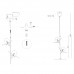 Подвесной светильник MATISSE ONE White 2