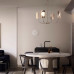 Люстра на штанге Chandeliers LEAF D80