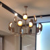 Люстра на штанге Chandeliers LEAF D80